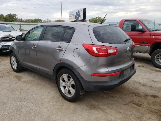 KNDPB3A20D7423412 - 2013 KIA SPORTAGE B GRAY photo 3