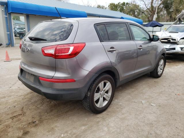 KNDPB3A20D7423412 - 2013 KIA SPORTAGE B GRAY photo 4