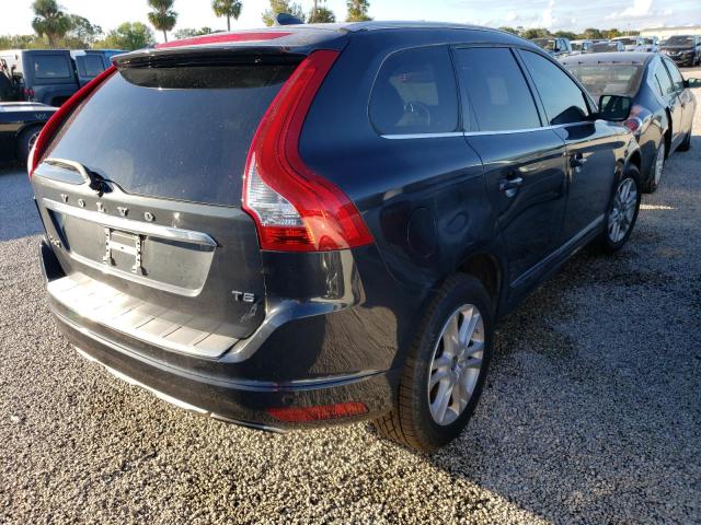 YV440MDK9F2649794 - 2015 VOLVO XC60 T5 PR GRAY photo 4