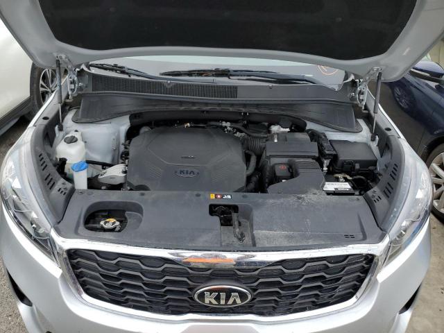 5XYPG4A56LG633600 - 2020 KIA SORENTO S SILVER photo 7