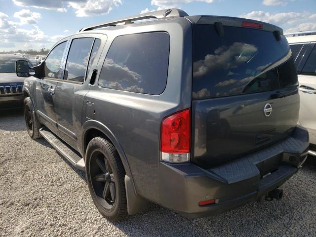 5N1BA08D28N608321 - 2008 NISSAN ARMADA SE GRAY photo 3