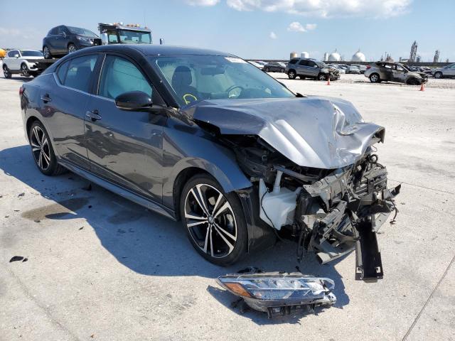 3N1AB8DV2LY231501 - 2020 NISSAN SENTRA SR BLACK photo 1