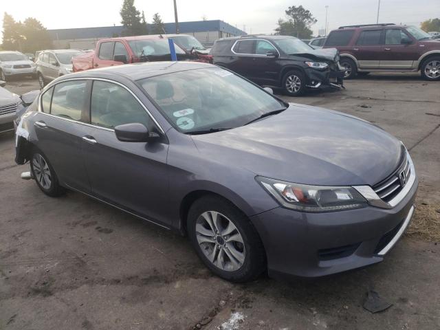 1HGCR2F39FA192555 - 2015 HONDA ACCORD LX GRAY photo 1