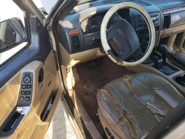 1J4GW58N2XC646833 - 1999 JEEP GRAND CHER TAN photo 7