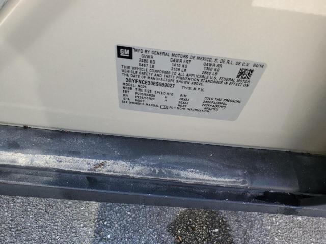 3GYFNCE30ES659027 - 2014 CADILLAC SRX PERFOR 米色 照片 10