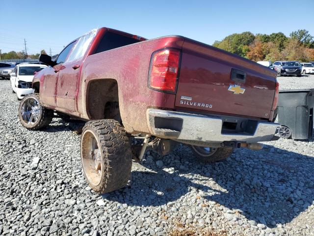 3GCUKREC5HG132066 - 2017 CHEVROLET SILVER1500 BURGUNDY photo 3