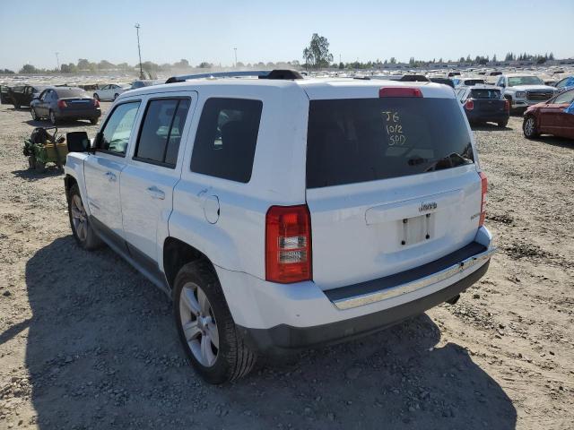 1C4NJPCB9CD515164 - 2012 JEEP PATRIOT LI WHITE photo 3