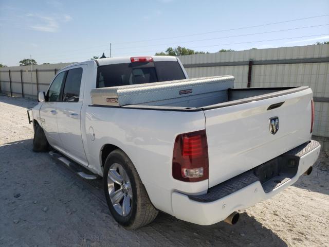 1C6RR6MT4ES441671 - 2014 RAM 1500 SPORT WHITE photo 3