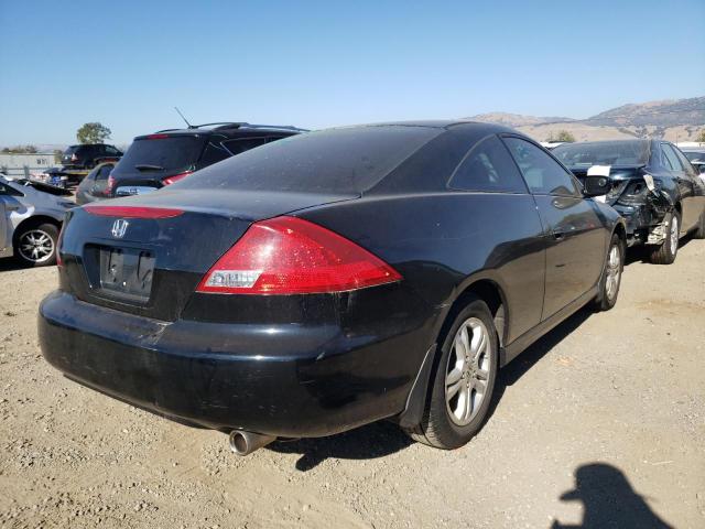 1HGCM72376A015486 - 2006 HONDA ACCORD LX BLACK photo 4