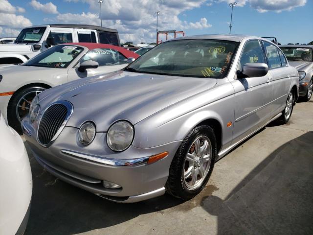 SAJDA01D51GL85114 - 2001 JAGUAR S-TYPE SILVER photo 2