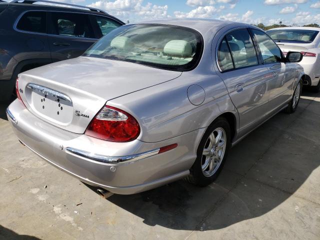 SAJDA01D51GL85114 - 2001 JAGUAR S-TYPE SILVER photo 4