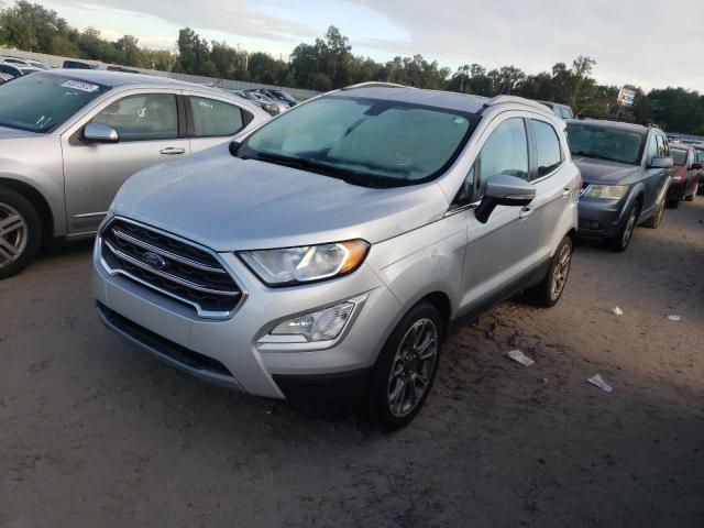 MAJ3S2KE9KC283212 - 2019 FORD ECOSPORT T SILVER photo 2