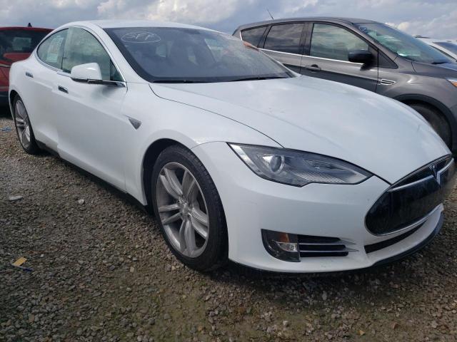 5YJSA1CG3DFP11266 - 2013 TESLA MODEL S WHITE photo 1