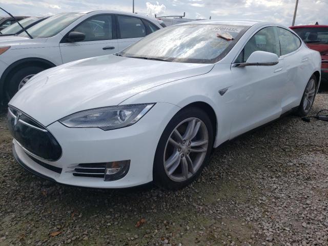 5YJSA1CG3DFP11266 - 2013 TESLA MODEL S Սպիտակ լուսանկար 2