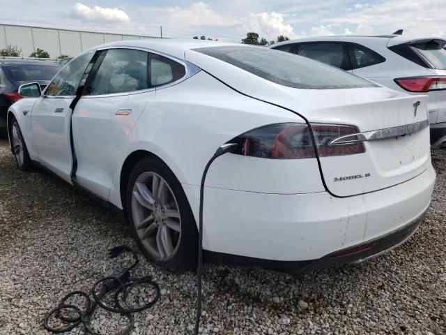 5YJSA1CG3DFP11266 - 2013 TESLA MODEL S Սպիտակ լուսանկար 3