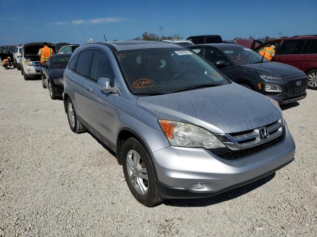 5J6RE4H71AL060543 - 2010 HONDA CR-V EXL SILVER photo 1