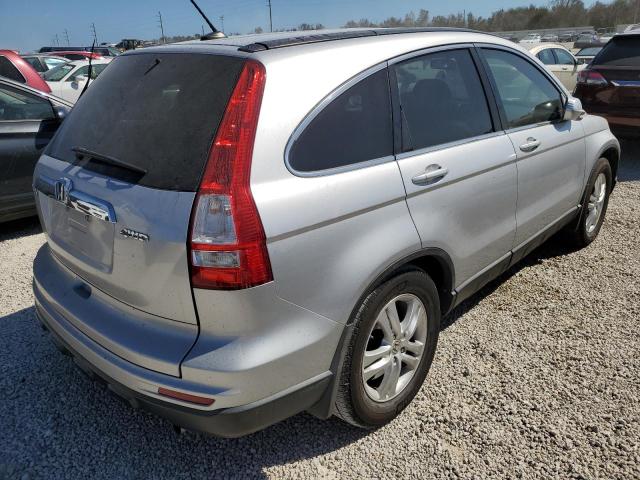 5J6RE4H71AL060543 - 2010 HONDA CR-V EXL SILVER photo 4