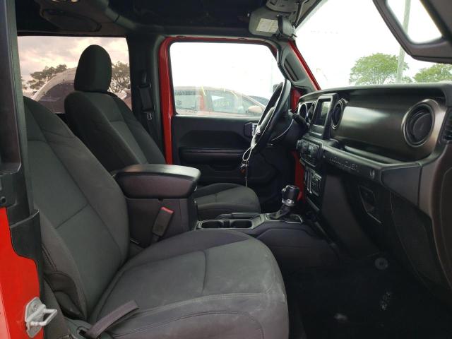 1C4GJXAG0KW562934 - 2019 JEEP WRANGLER S RED photo 5