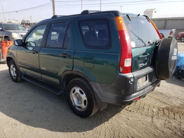 JHLRD68482C024038 - 2002 HONDA CR-V LX GREEN photo 3