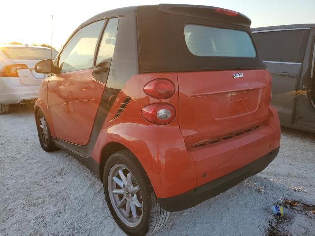 WMEEK31X08K132562 - 2008 SMART FORTWO PAS 红色 照片 3