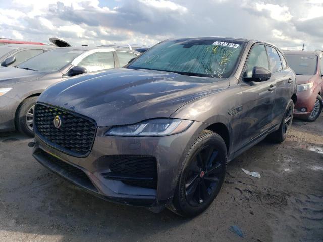 SADCJ2EX8NA699413 - 2022 JAGUAR F-PACE S GRAY photo 2