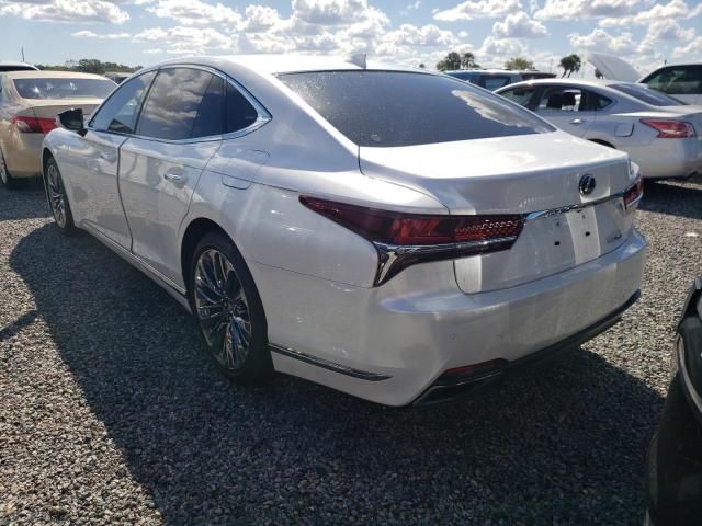 JTHD51FF7L5012818 - 2020 LEXUS LS 500 BAS WHITE photo 3