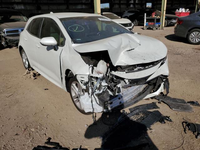 JTNK4RBE3K3053511 - 2019 TOYOTA COROLLA SE WHITE photo 1