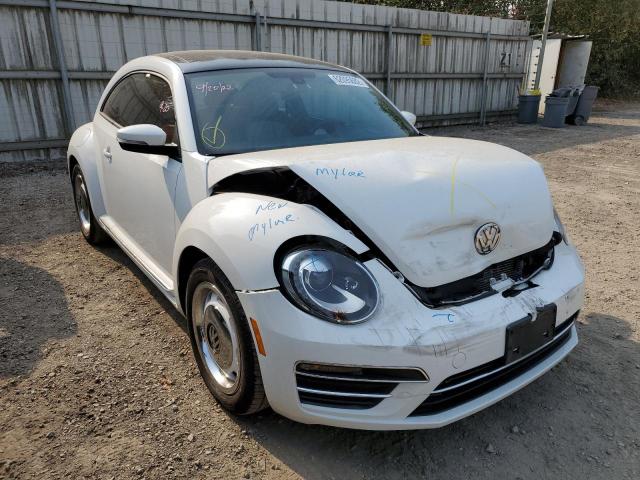 3VWFD7AT5JM705792 - 2018 VOLKSWAGEN BEETLE S WHITE photo 1