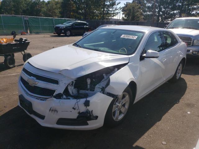 1G11C5SA4DF270696 - 2013 CHEVROLET MALIBU 1LT თეთრი ფოტო 2