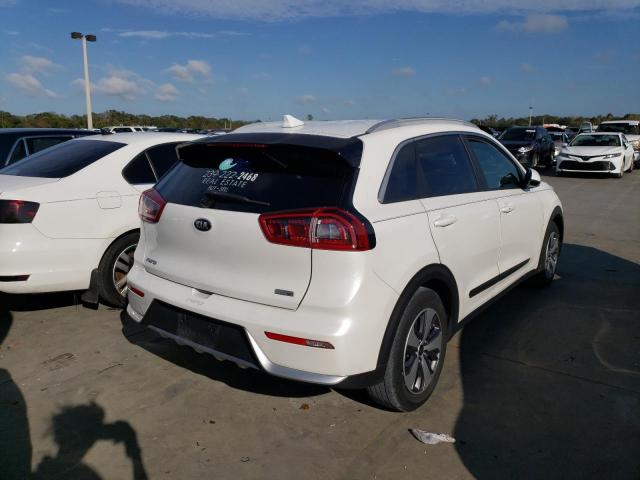 KNDCB3LC7K5243728 - 2019 KIA NIRO FE WHITE photo 4