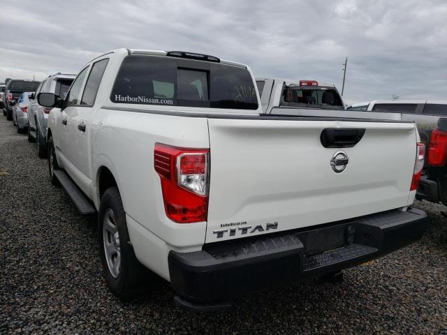 1N6AA1EK6KN535726 - 2019 NISSAN TITAN S WHITE photo 3