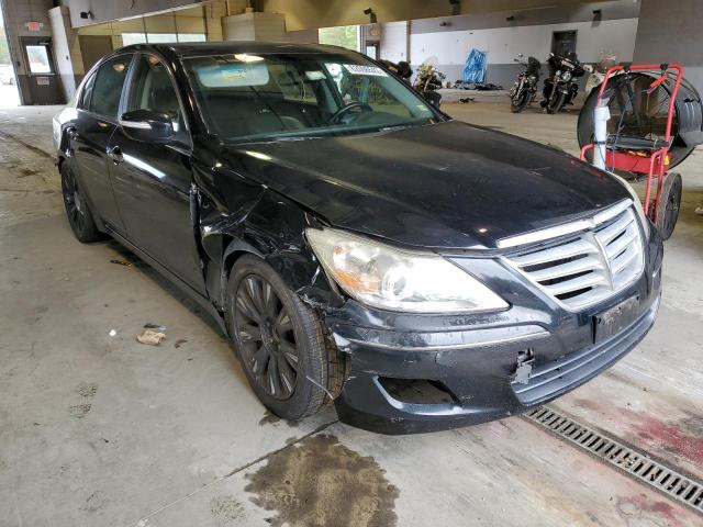 KMHGC46E59U017541 - 2009 HYUNDAI GENESIS BLACK photo 1