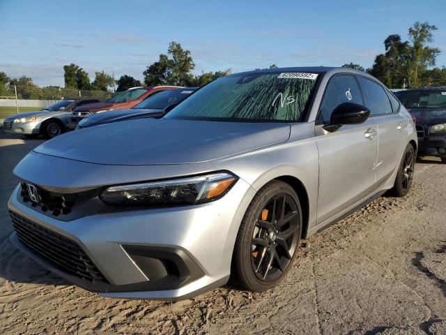 19XFL2H87NE006044 - 2022 HONDA CIVIC SPOR SILVER photo 2