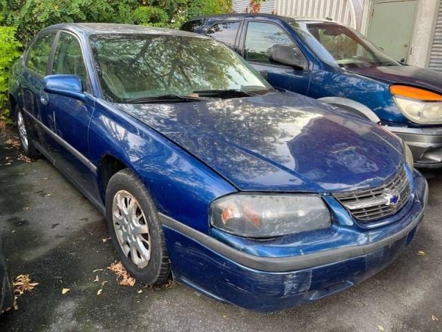 2G1WF52E259208708 - 2005 CHEVROLET IMPALA BLUE photo 1