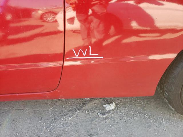 2HGFG1B99AH521224 - 2010 HONDA CIVIC EXL 红色 照片 9