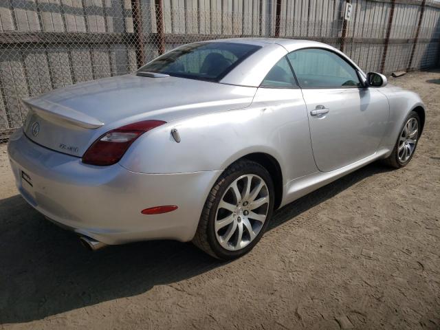 JTHFN45Y279010874 - 2007 LEXUS SC 430 SILVER photo 4