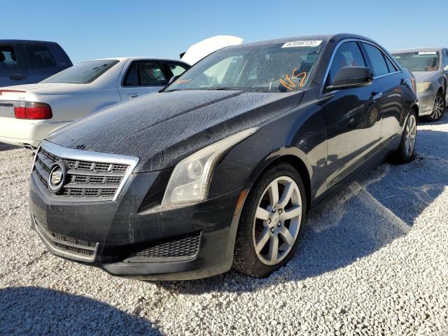 1G6AA5RA8E0103011 - 2014 CADILLAC ATS BLACK photo 2