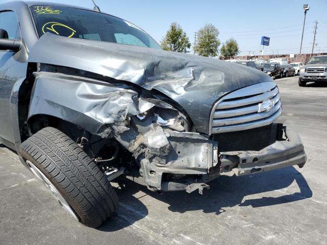 3GNBAAFW8BS594847 - 2011 CHEVROLET HHR LS GRAY photo 9