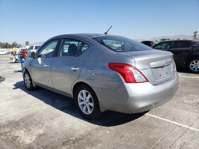 3N1CN7AP2CL858597 - 2012 NISSAN VERSA S GRAY photo 3