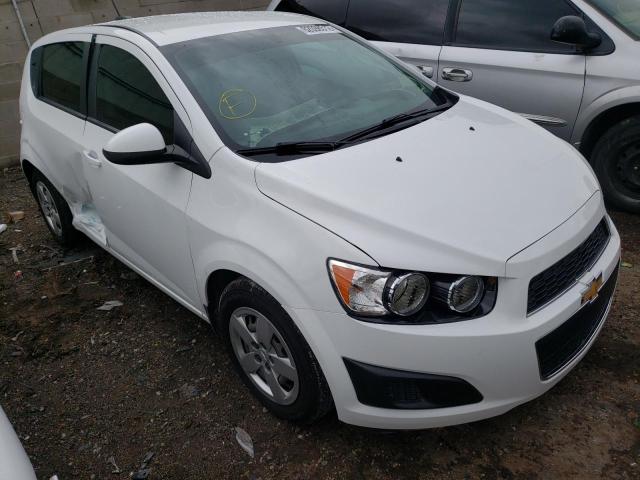 1G1JA6SH8F4126916 - 2015 CHEVROLET SONIC LS WHITE photo 1