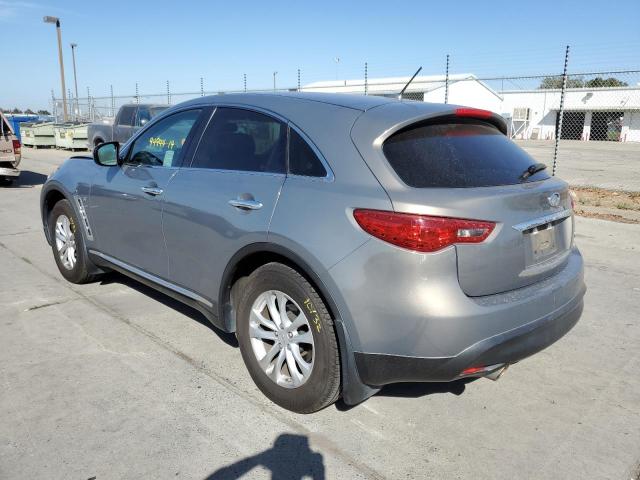 JN8CS1MW2EM412081 - 2014 INFINITI QX70 GRAY photo 3