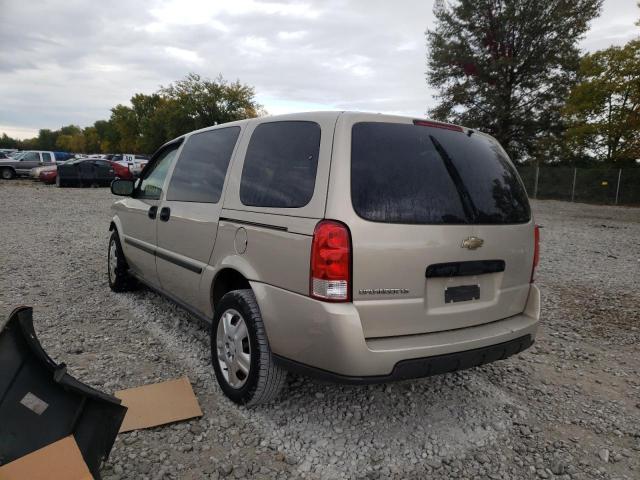 1GNDV23197D101891 - 2007 CHEVROLET UPLANDER L GOLD photo 3