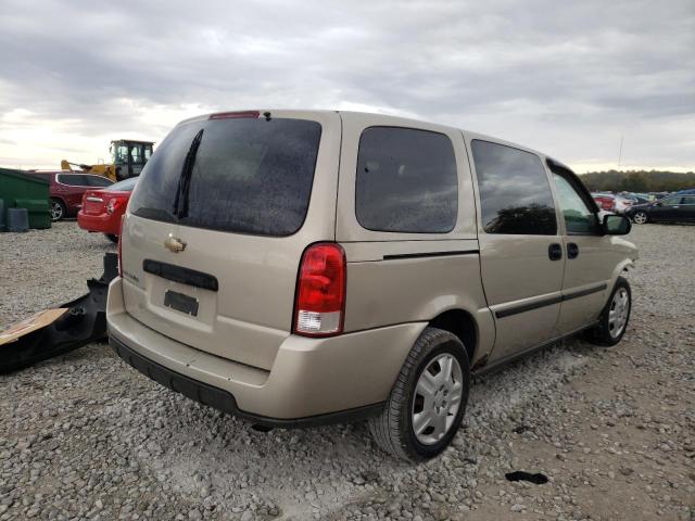 1GNDV23197D101891 - 2007 CHEVROLET UPLANDER L Qızıl foto 4