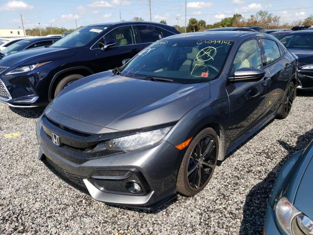 SHHFK7H98LU223469 - 2020 HONDA CIVIC SPOR GRAY photo 2