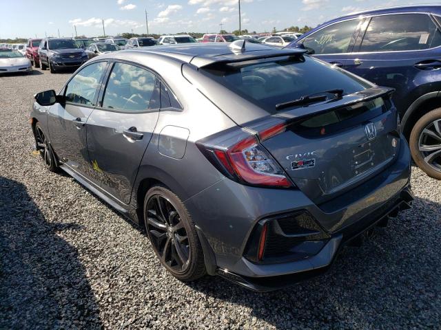 SHHFK7H98LU223469 - 2020 HONDA CIVIC SPOR GRAY photo 3