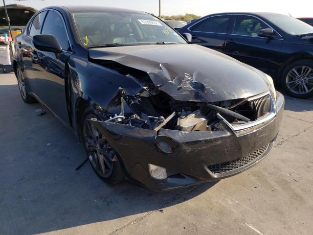 JTHBE262382014276 - 2008 LEXUS IS 350 BLACK photo 1