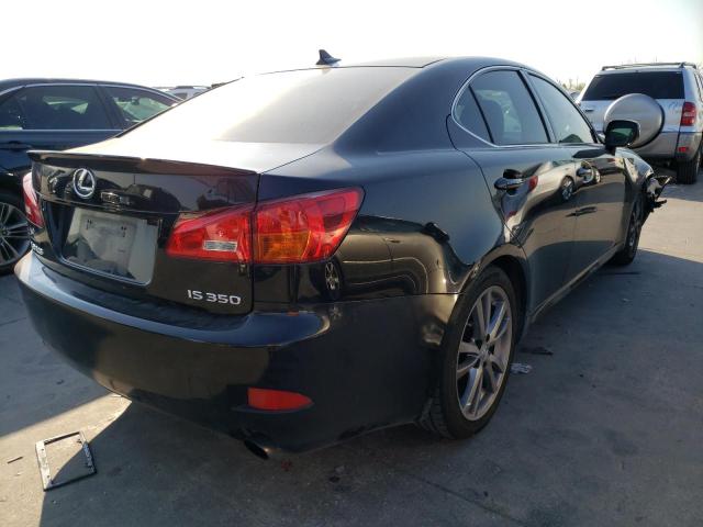 JTHBE262382014276 - 2008 LEXUS IS 350 BLACK photo 4