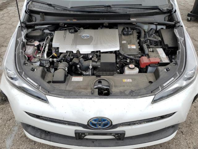 JTDKAMFU1M3134687 - 2021 TOYOTA PRIUS SPEC WHITE photo 7