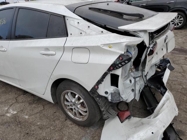 JTDKAMFU1M3134687 - 2021 TOYOTA PRIUS SPEC WHITE photo 9