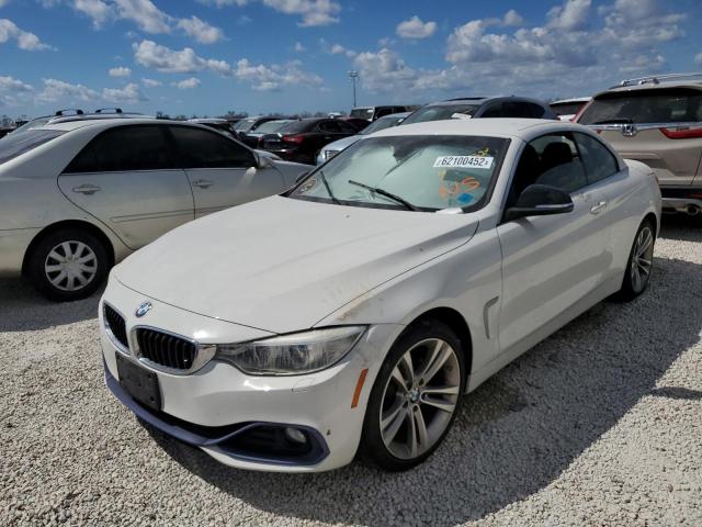 WBA3V9C52FP798816 - 2015 BMW 428 XI WHITE photo 2